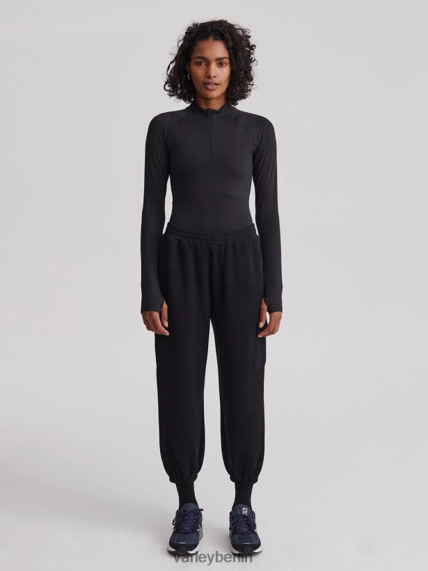 Varley Helena Mittelschicht Frauen B2X2PN159 Schwarz Bekleidung