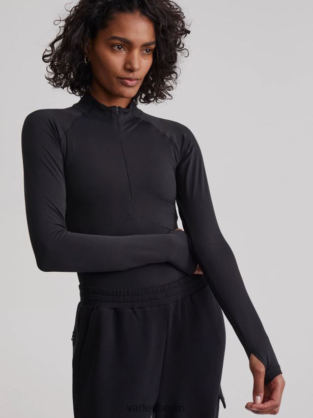 Varley Helena Mittelschicht Frauen B2X2PN159 Schwarz Bekleidung