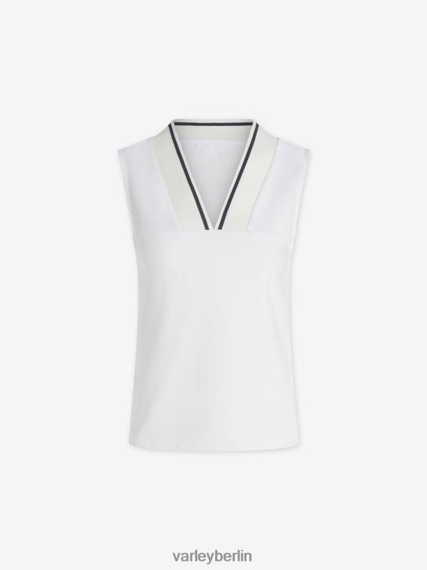 Varley Harcourt Performance Tank Frauen B2X2PN140 Weiß Bekleidung