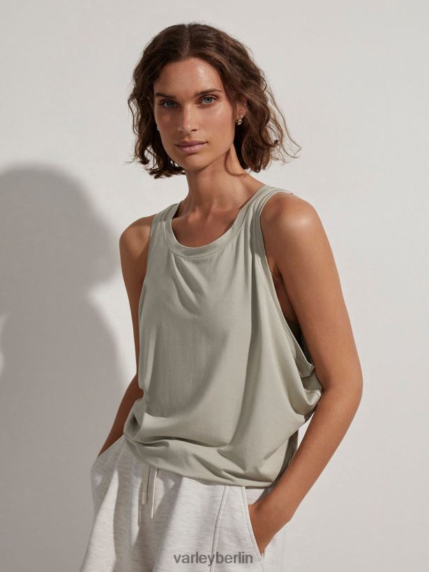 Varley Kalama-Panzer Frauen B2X2PN120 Achatgrau Bekleidung