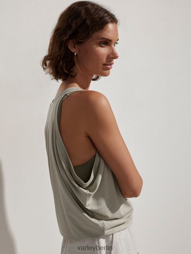 Varley Kalama-Panzer Frauen B2X2PN120 Achatgrau Bekleidung