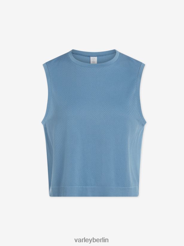 Varley Seite nahtloser Erntetank Frauen B2X2PN43 blauer Himmel Bekleidung