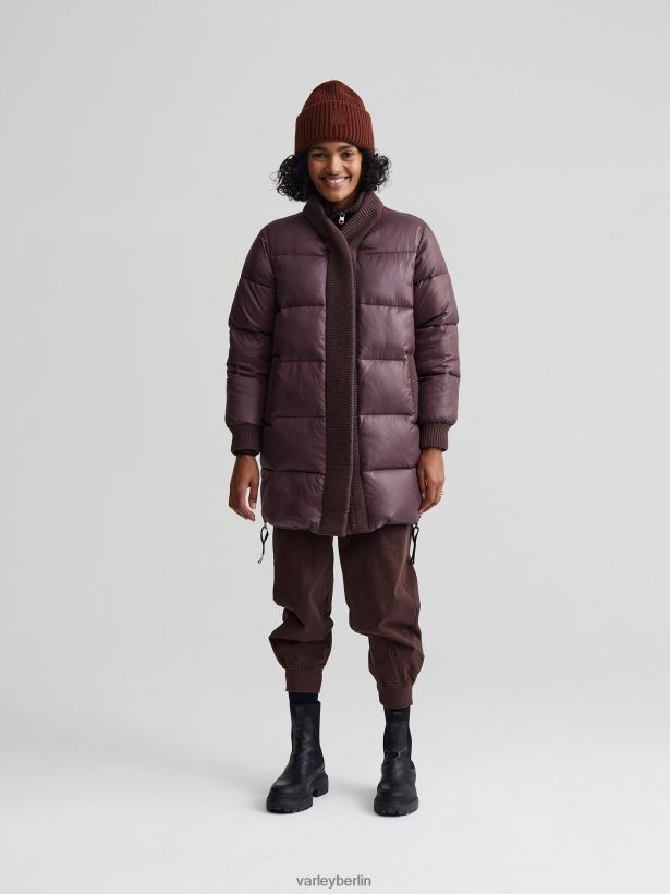 Varley Baldwin-Puffermantel Frauen B2X2PN442 Rosine Bekleidung