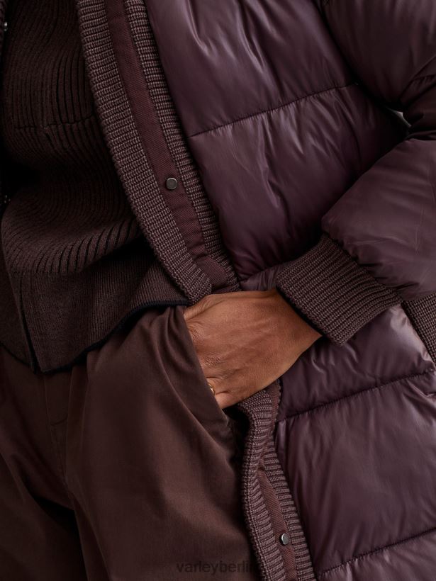 Varley Baldwin-Puffermantel Frauen B2X2PN442 Rosine Bekleidung