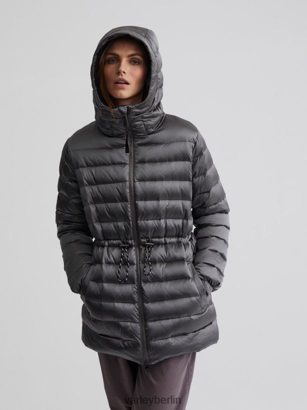 Varley Gibson-Jacke Frauen B2X2PN449 gebürstetes Silbermetallic Bekleidung