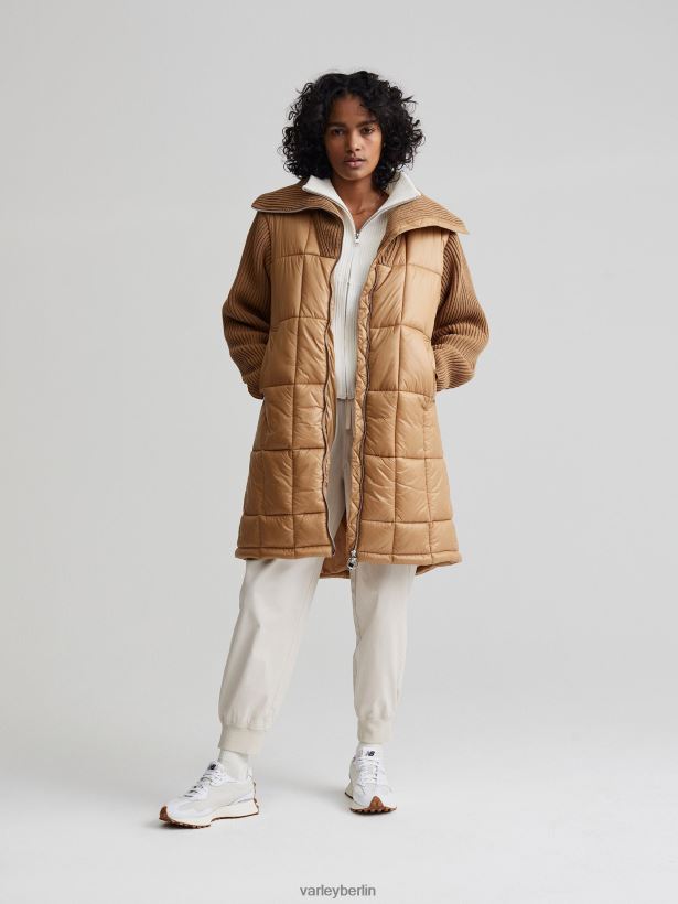 Varley Mayten-Strickjacke Frauen B2X2PN451 Wüstensand Bekleidung