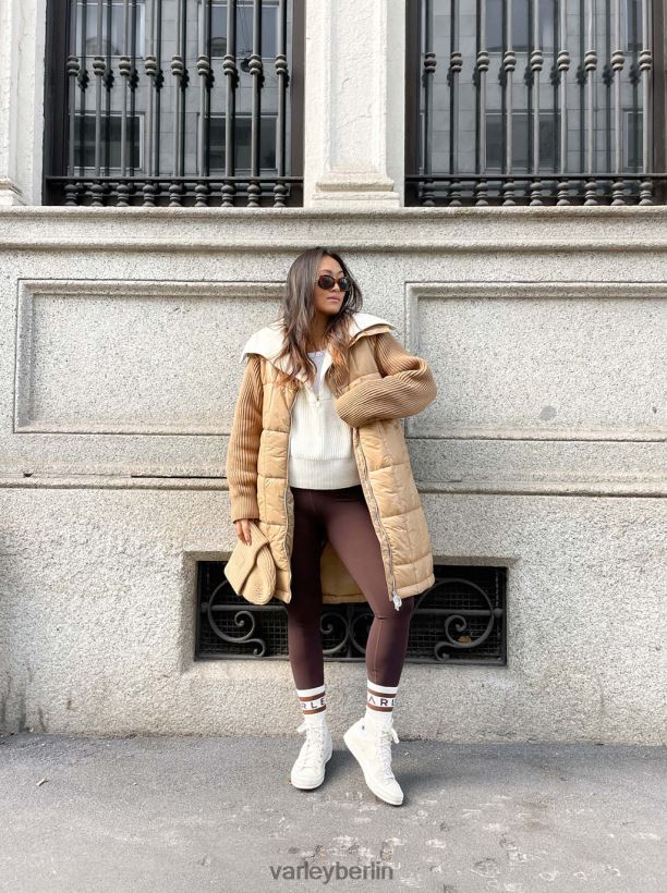 Varley Mayten-Strickjacke Frauen B2X2PN451 Wüstensand Bekleidung