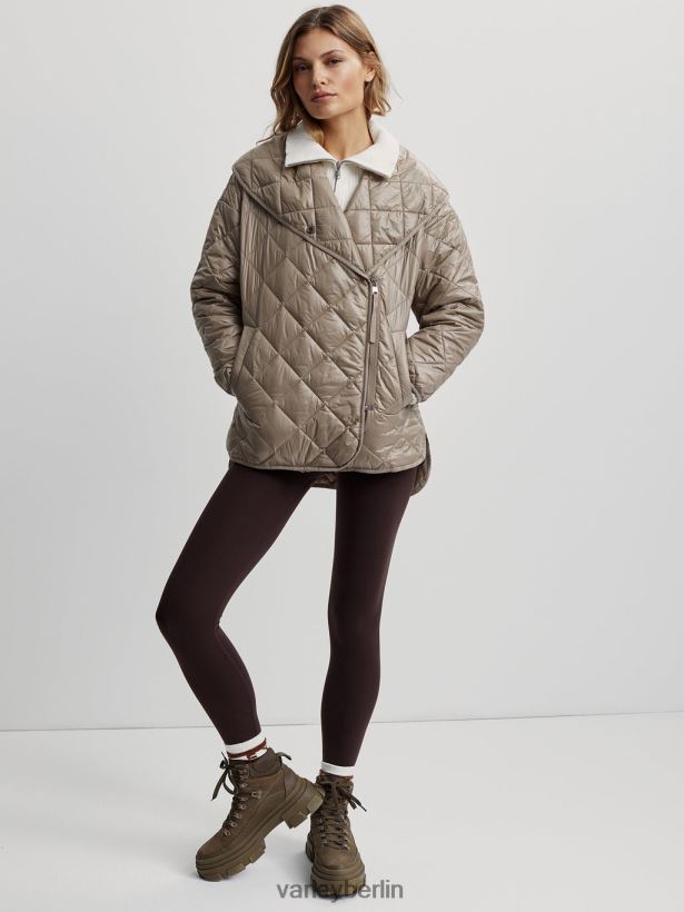 Varley Pflege-Steppjacke Frauen B2X2PN434 gefallener Stein Bekleidung