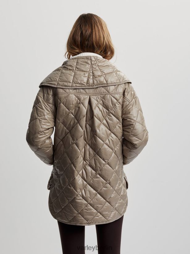 Varley Pflege-Steppjacke Frauen B2X2PN434 gefallener Stein Bekleidung