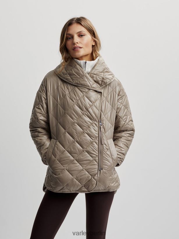 Varley Pflege-Steppjacke Frauen B2X2PN434 gefallener Stein Bekleidung