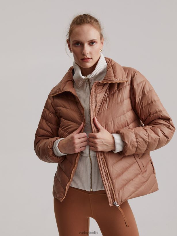 Varley Porter leichte Daunenjacke Frauen B2X2PN430 Roggen Bekleidung