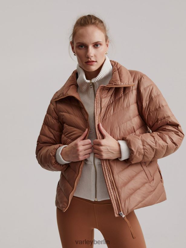 Varley Porter leichte Daunenjacke Frauen B2X2PN430 Roggen Bekleidung