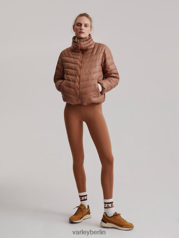 Varley Porter leichte Daunenjacke Frauen B2X2PN430 Roggen Bekleidung