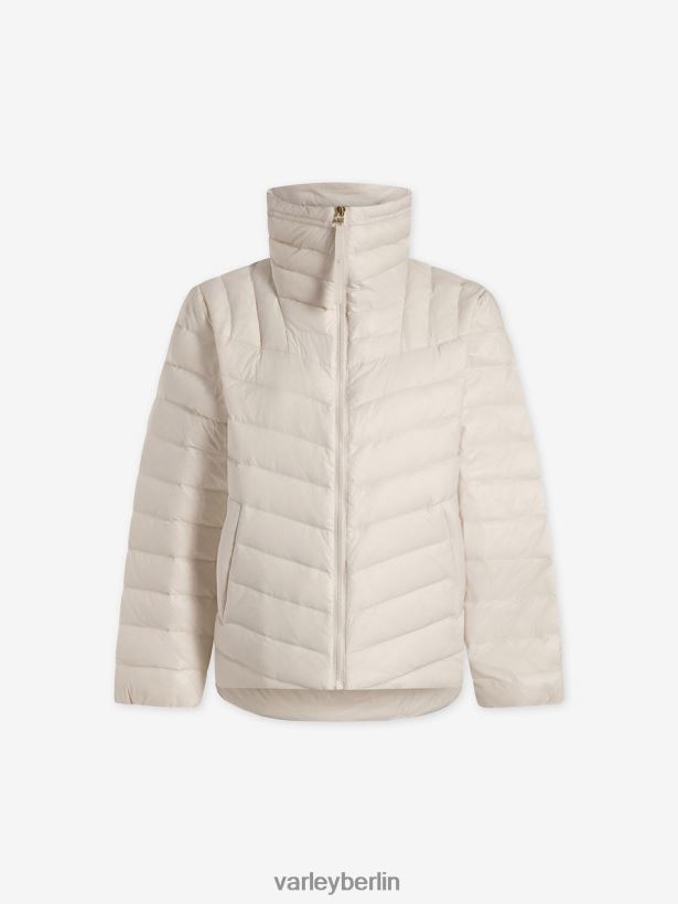 Varley Porter leichte Daunenjacke Frauen B2X2PN431 Schaumgrau Bekleidung