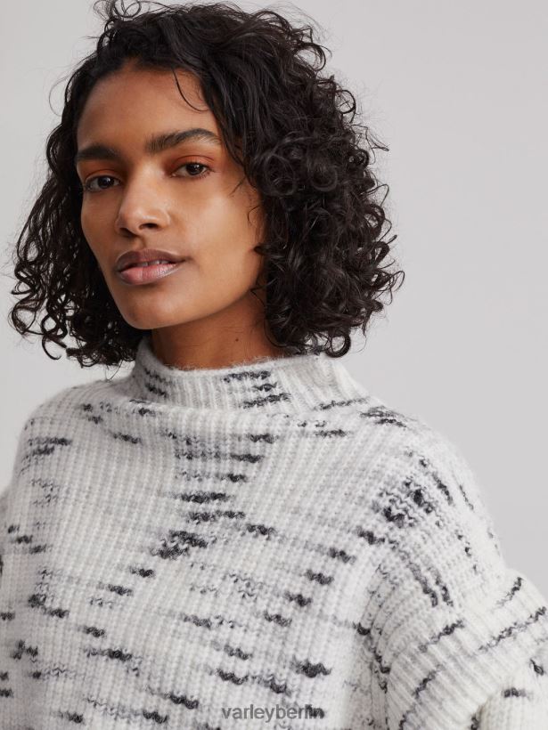 Varley Belgrave-Strick Frauen B2X2PN201 Reiher/Holzkohle Bekleidung