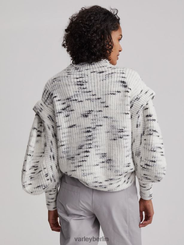 Varley Belgrave-Strick Frauen B2X2PN201 Reiher/Holzkohle Bekleidung