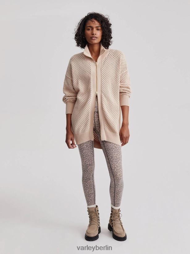 Varley Cassady-Strickjacke Frauen B2X2PN156 Rauch erröten Bekleidung