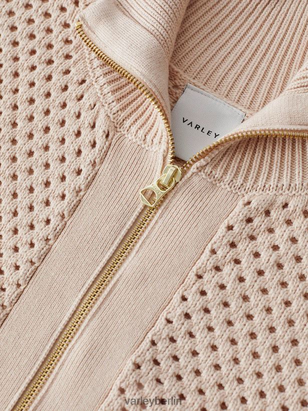 Varley Cassady-Strickjacke Frauen B2X2PN156 Rauch erröten Bekleidung