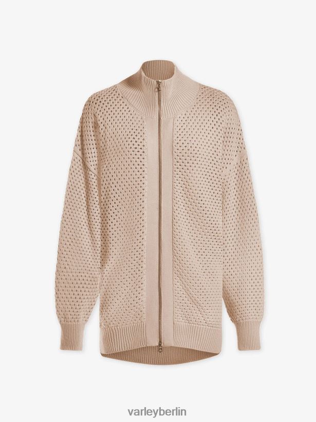 Varley Cassady-Strickjacke Frauen B2X2PN156 Rauch erröten Bekleidung