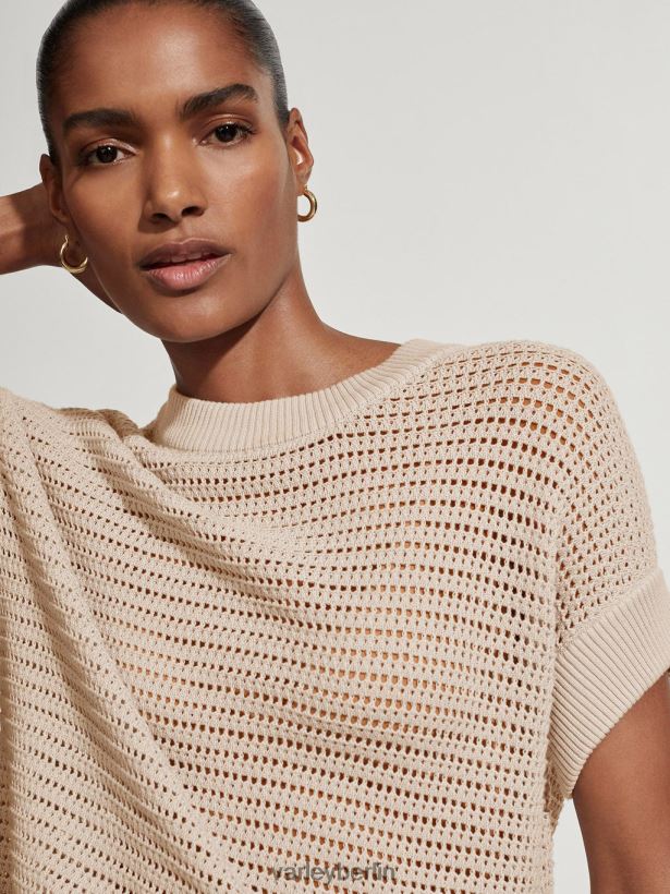 Varley Corvallis-Strick Frauen B2X2PN79 Mondlicht Bekleidung