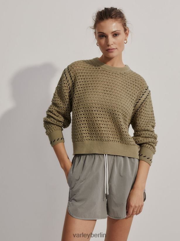Varley Elkin-Pullover Frauen B2X2PN2 Ulme Bekleidung