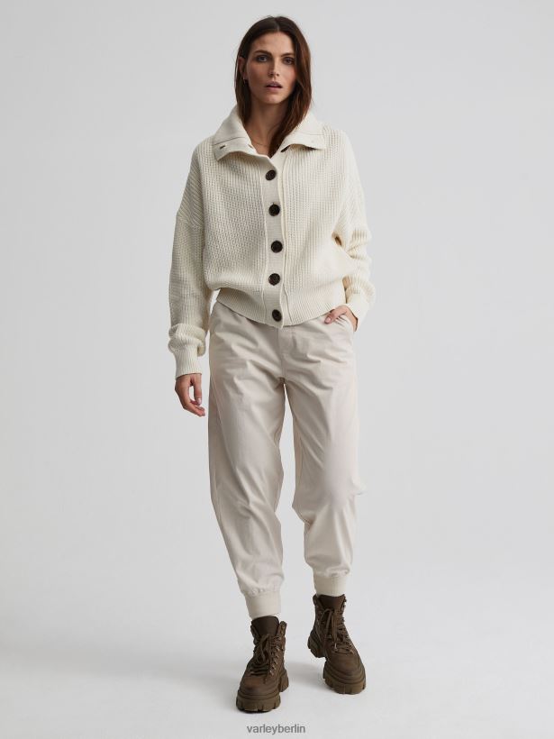 Varley Elwood-Strickjacke Frauen B2X2PN210 Reiher Bekleidung