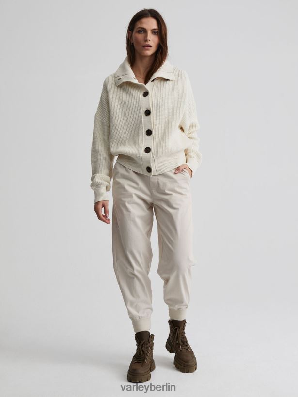 Varley Elwood-Strickjacke Frauen B2X2PN210 Reiher Bekleidung