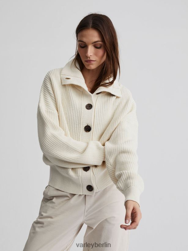 Varley Elwood-Strickjacke Frauen B2X2PN210 Reiher Bekleidung