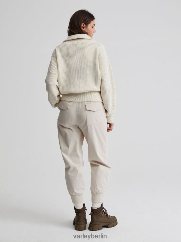 Varley Elwood-Strickjacke Frauen B2X2PN210 Reiher Bekleidung