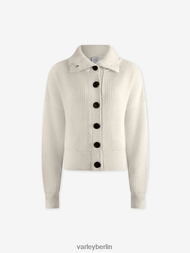 Varley Elwood-Strickjacke Frauen B2X2PN210 Reiher Bekleidung
