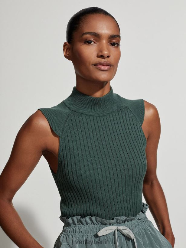 Varley Fowler-Tanktop aus Strick Frauen B2X2PN72 Koriander Bekleidung