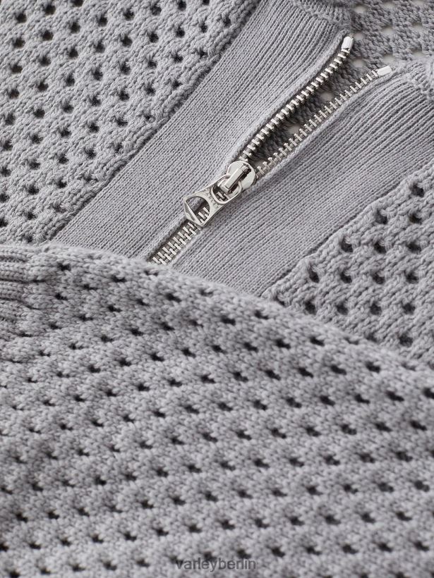 Varley Lilien-Strickpolo Frauen B2X2PN151 Greifgrau Bekleidung