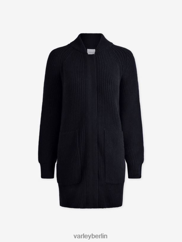 Varley Maybelle-Strickjacke Frauen B2X2PN207 Schwarz Bekleidung