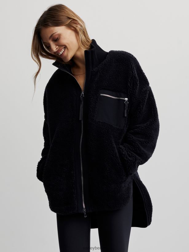 Varley Marney-Jacke Frauen B2X2PN475 Schwarz Bekleidung