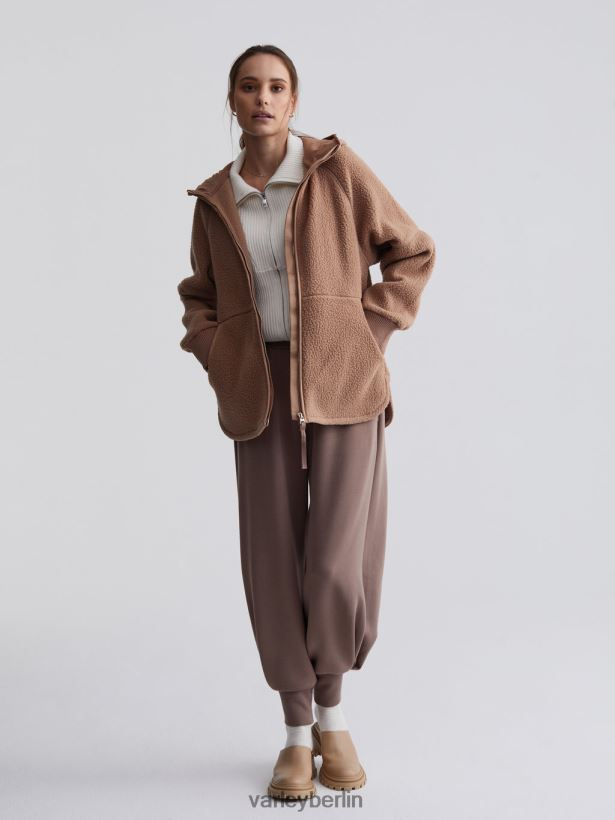 Varley Raley Reißverschluss-Fleece Frauen B2X2PN469 Pfifferling Bekleidung