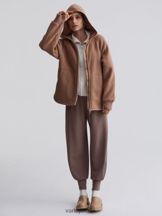 Varley Raley Reißverschluss-Fleece Frauen B2X2PN469 Pfifferling Bekleidung