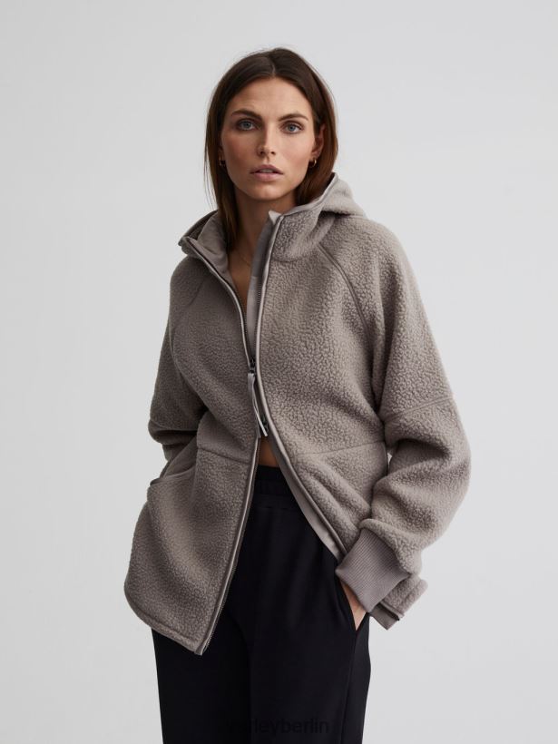 Varley Raley Reißverschluss-Fleece Frauen B2X2PN470 Satellit Bekleidung