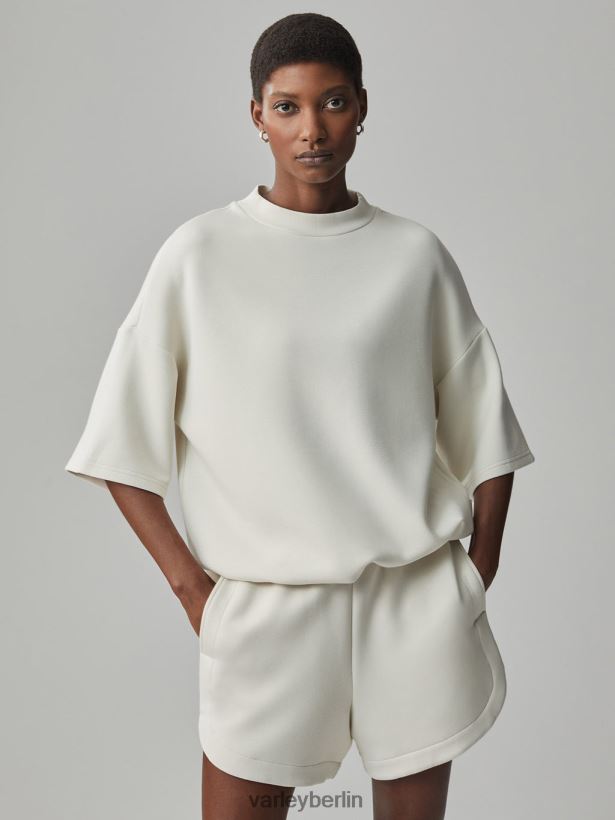 Varley Alden Kurzarm-Sweatshirt Frauen B2X2PN39 Birke Bekleidung