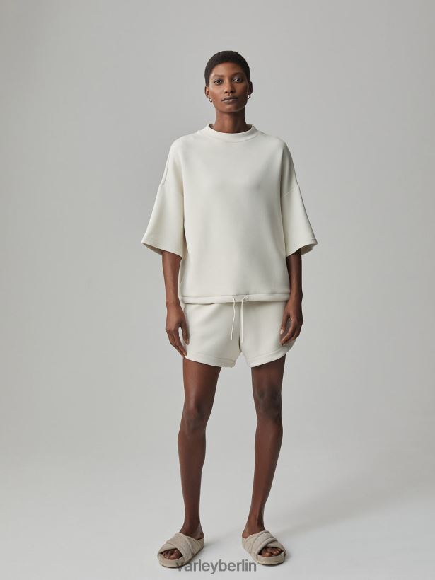 Varley Alden Kurzarm-Sweatshirt Frauen B2X2PN39 Birke Bekleidung