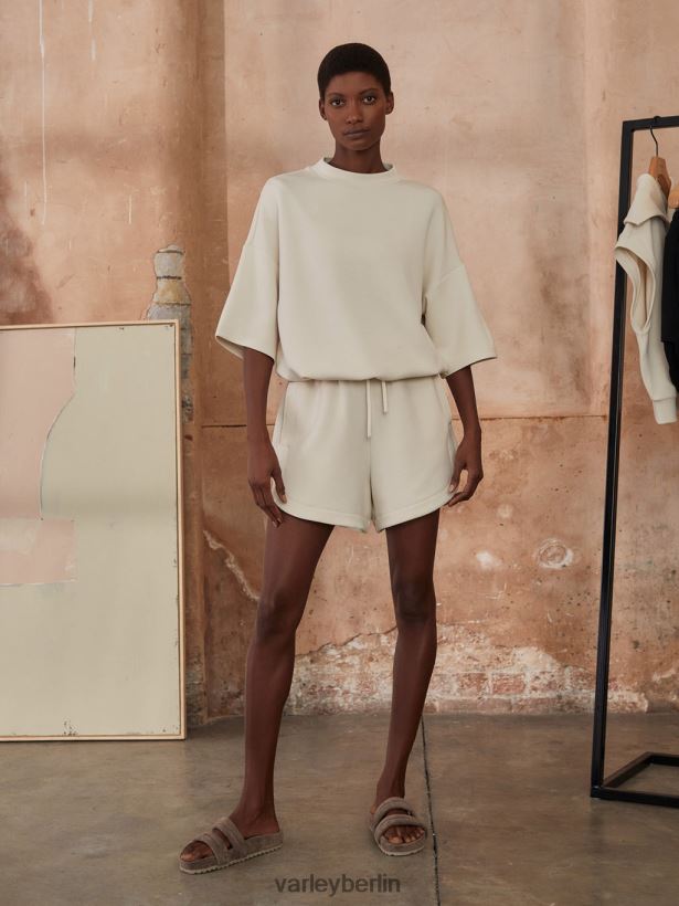 Varley Alden Kurzarm-Sweatshirt Frauen B2X2PN39 Birke Bekleidung