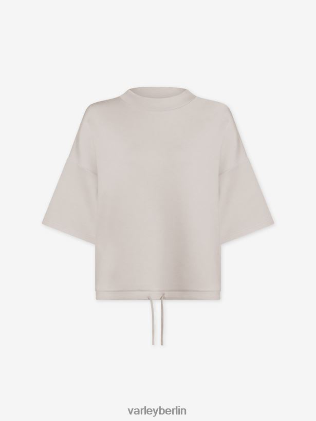 Varley Alden Kurzarm-Sweatshirt Frauen B2X2PN39 Birke Bekleidung