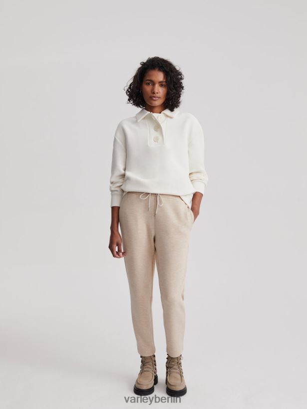 Varley Andale-Schweiß Frauen B2X2PN148 flüstern weiß Bekleidung