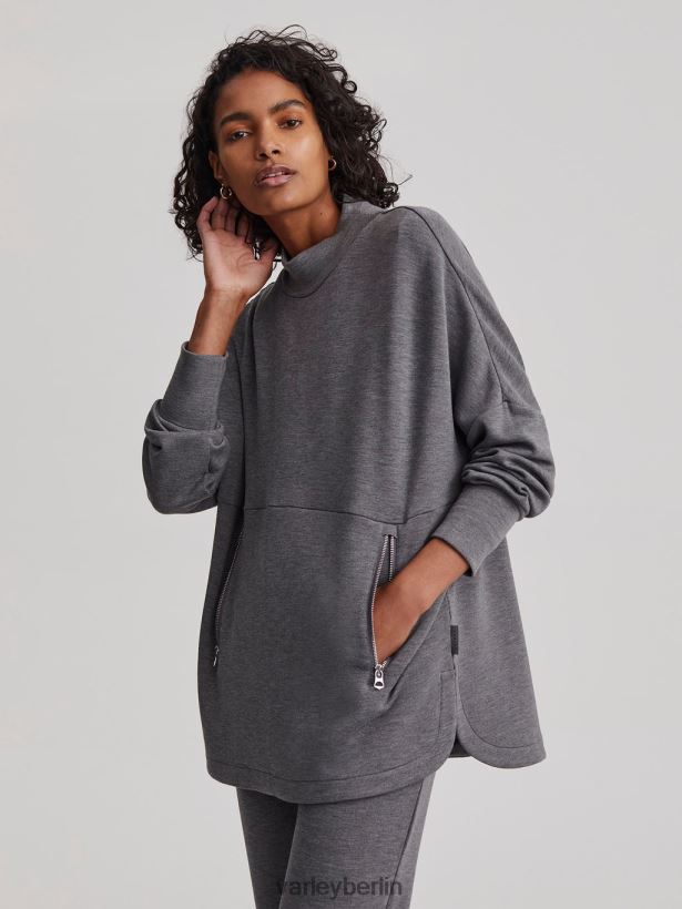 Varley Buchtschweiß Frauen B2X2PN153 Holzkohle Mergel Bekleidung