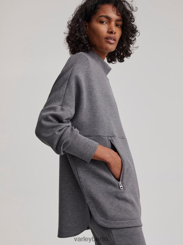 Varley Buchtschweiß Frauen B2X2PN153 Holzkohle Mergel Bekleidung