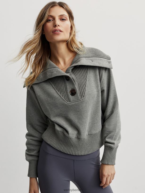 Varley Mailand schwitzt Frauen B2X2PN225 dunkelgrün gefleckter Mergel Bekleidung