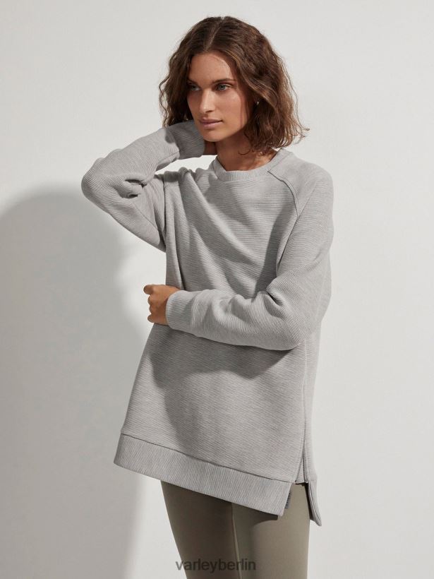 Varley Manning Schweiß Frauen B2X2PN101 hellgrau meliert Bekleidung