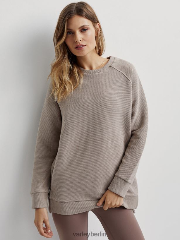 Varley Manning Schweiß Frauen B2X2PN105 Taupe-Mergel Bekleidung