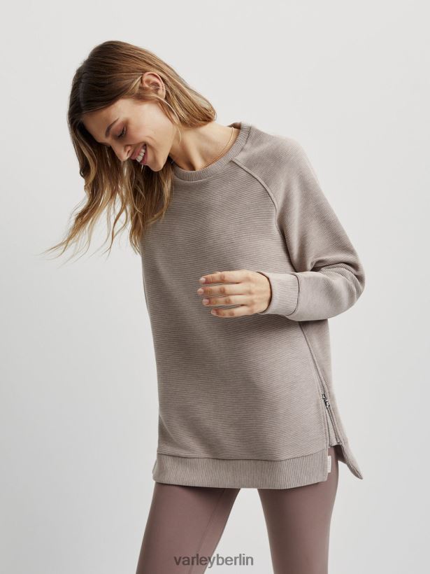 Varley Manning Schweiß Frauen B2X2PN105 Taupe-Mergel Bekleidung