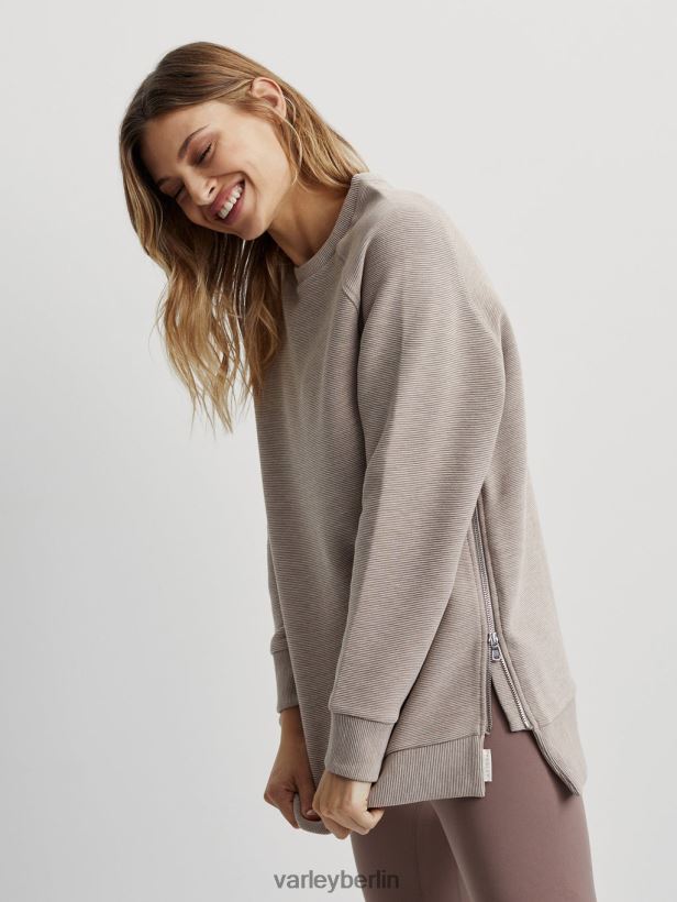 Varley Manning Schweiß Frauen B2X2PN105 Taupe-Mergel Bekleidung