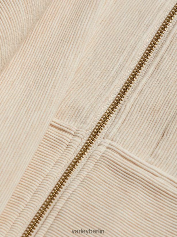 Varley Rosanne-Sweatshirt mit durchgehendem Reißverschluss Frauen B2X2PN108 Haferflockenmergel Bekleidung